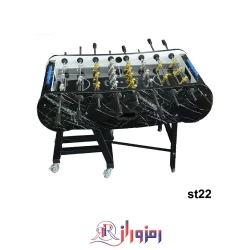 فوتبال دستی هایگلاس چرخدار کف شیشه مدل ST22
